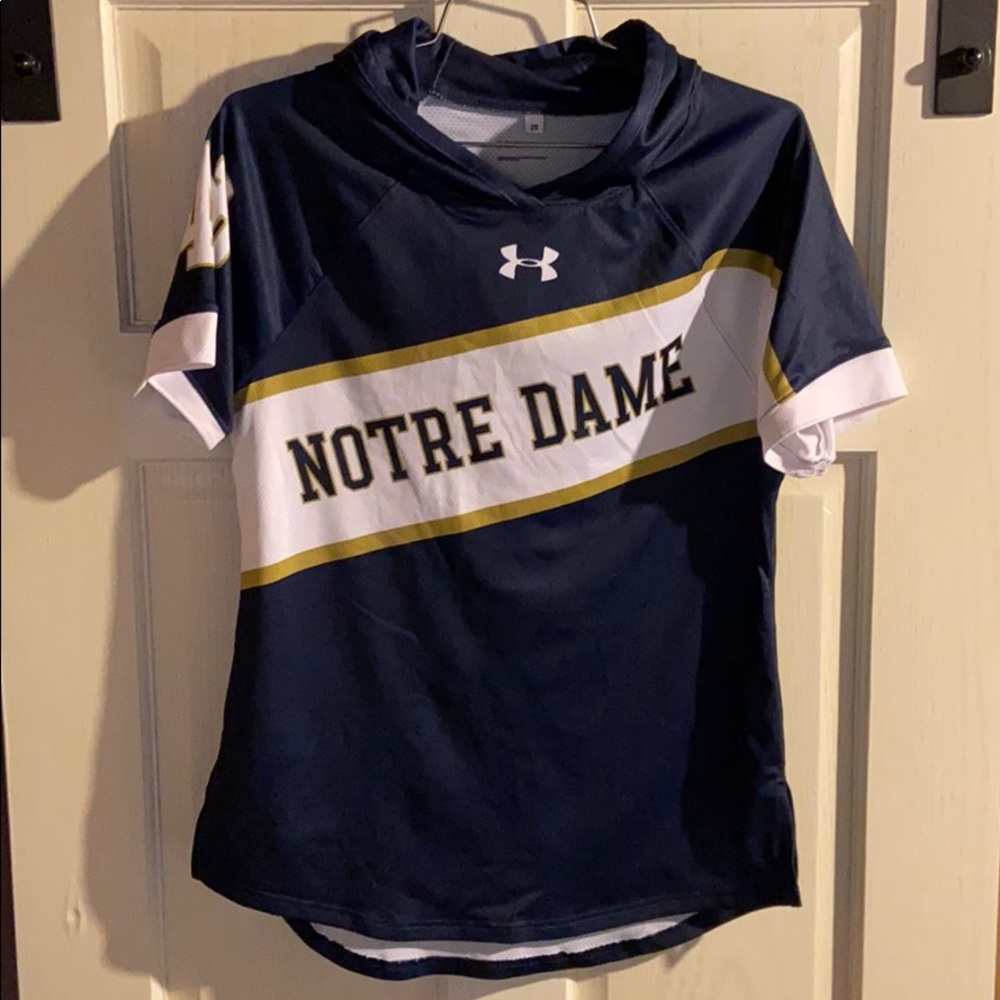 New! Notre Dame women’s shirt sleeve hoodie